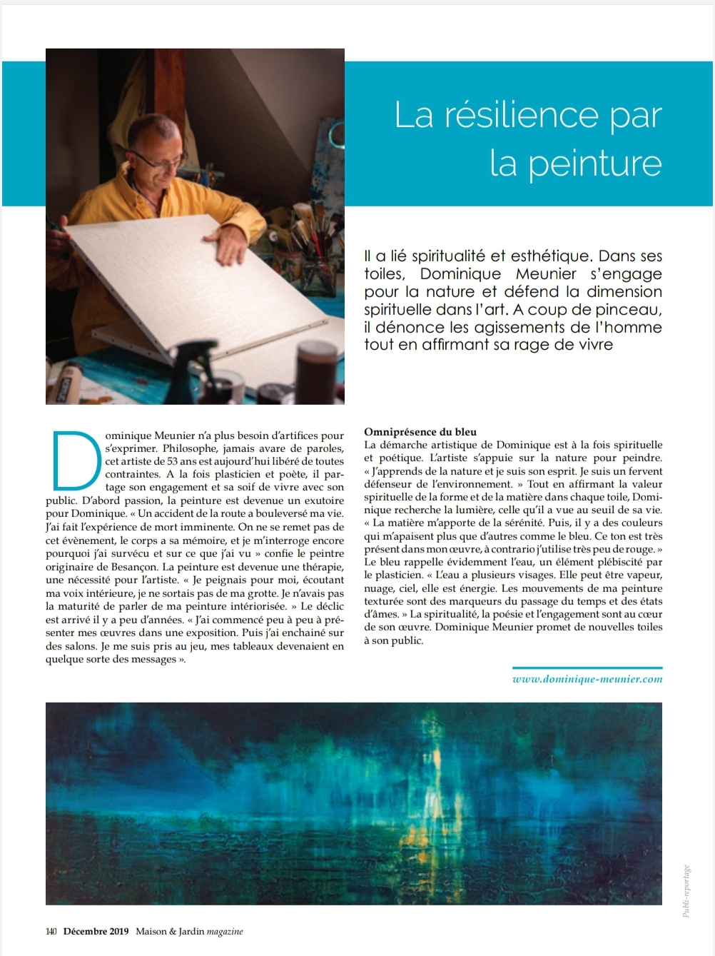 Article presse Maison&Jardin Magazine